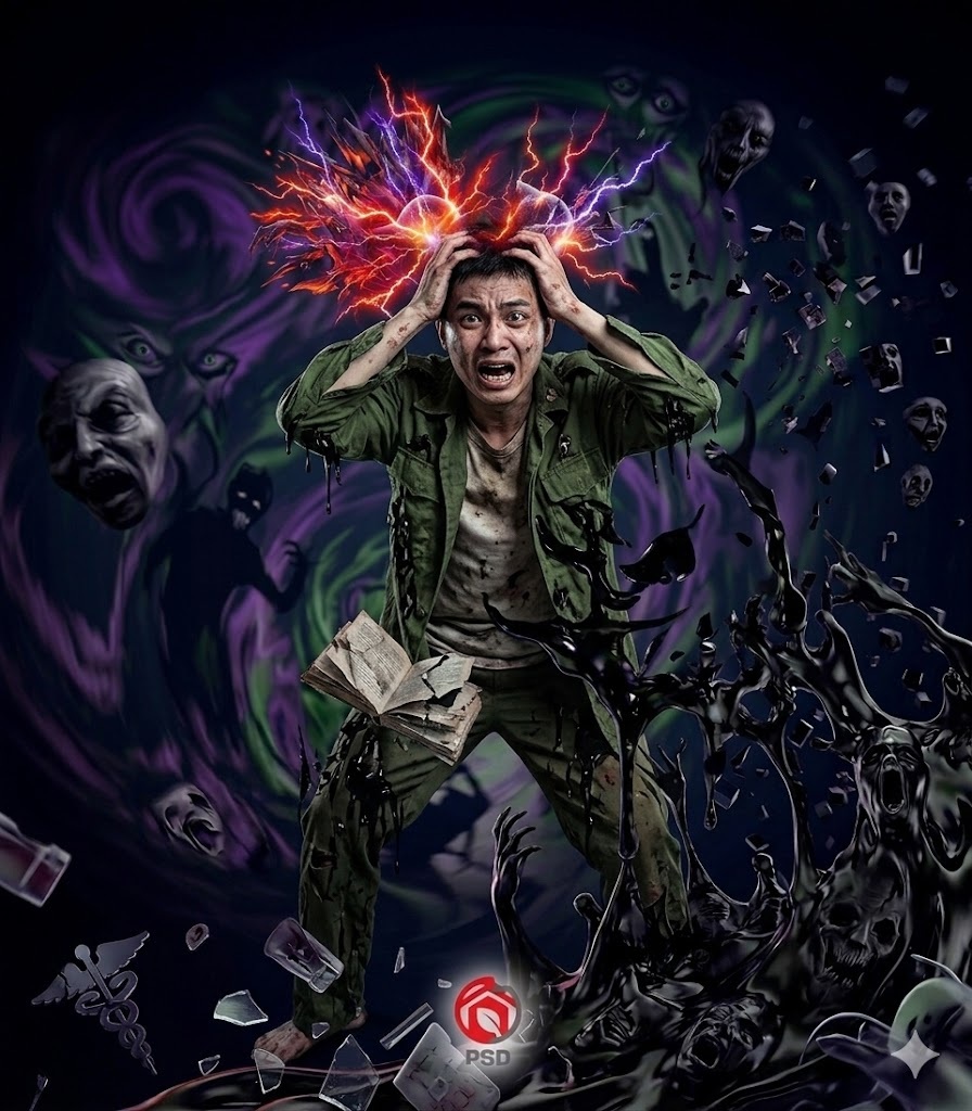 Loạn thần, trầm cảm do ma túy: Những biến chứng tàn khốc hủy hoại tâm thần